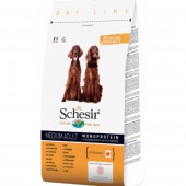 Schesir Adult Maintenance with Chicken Monoprotein - пълноценна храна с пилешко месо, за кучета над 12 месечна възраст 